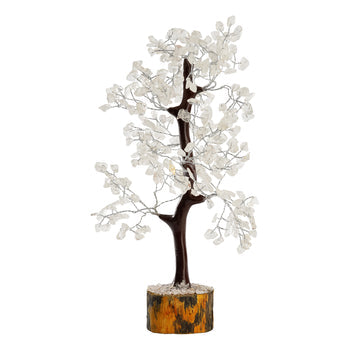 Wooden Crystal Quartz Tree