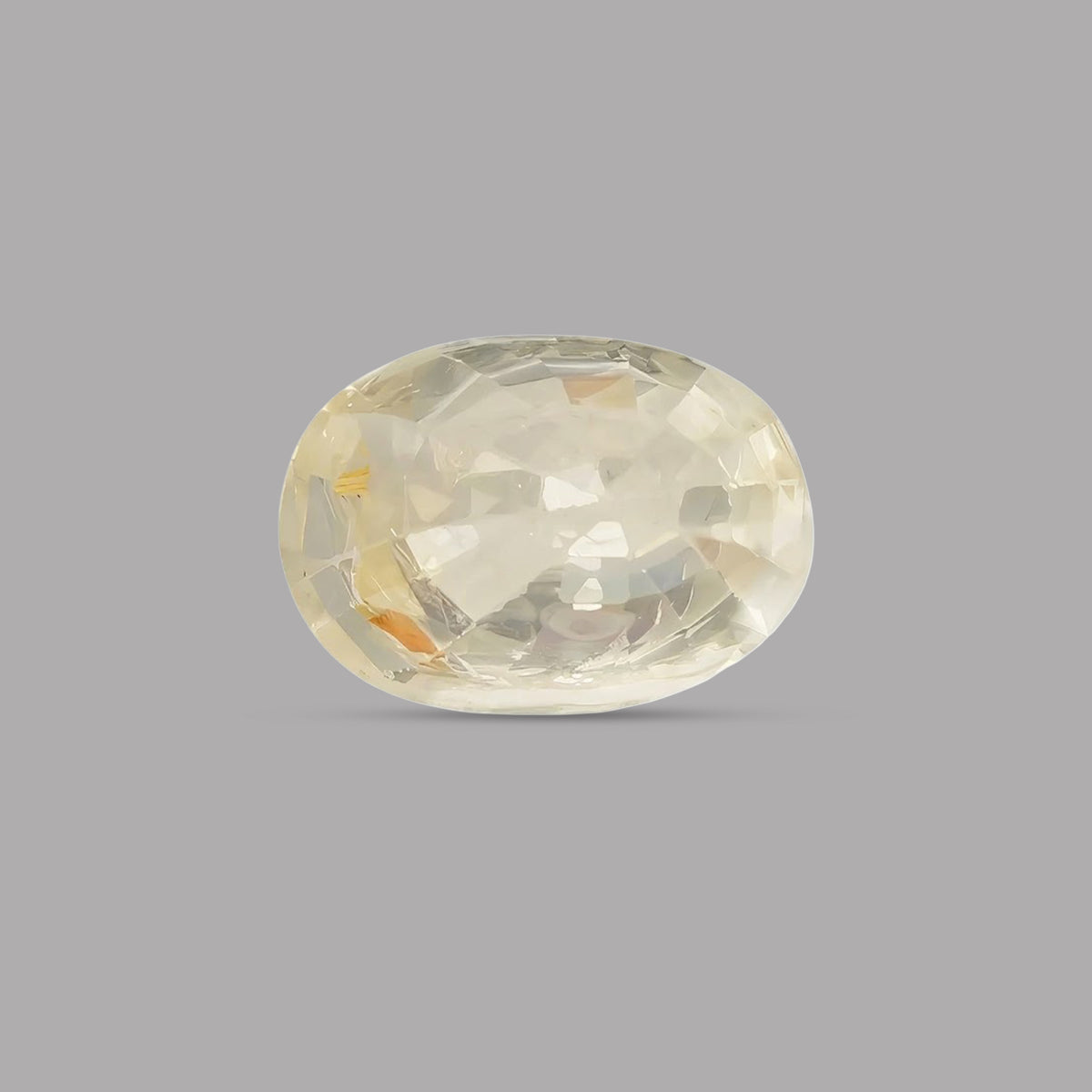 Yellow Sapphire (Pukhraj) – 3.75 Carat / 4.1 Ratti [GM02530]