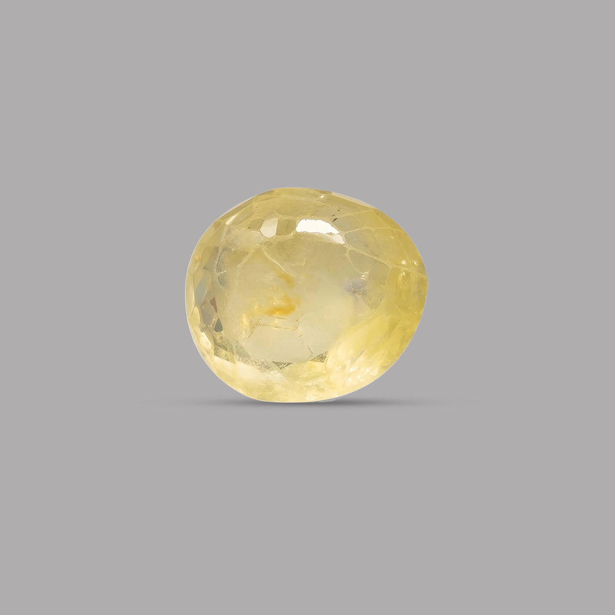 Yellow Sapphire (Pukhraj) – 4.75 Carat / 5.2 Ratti [GM08058]