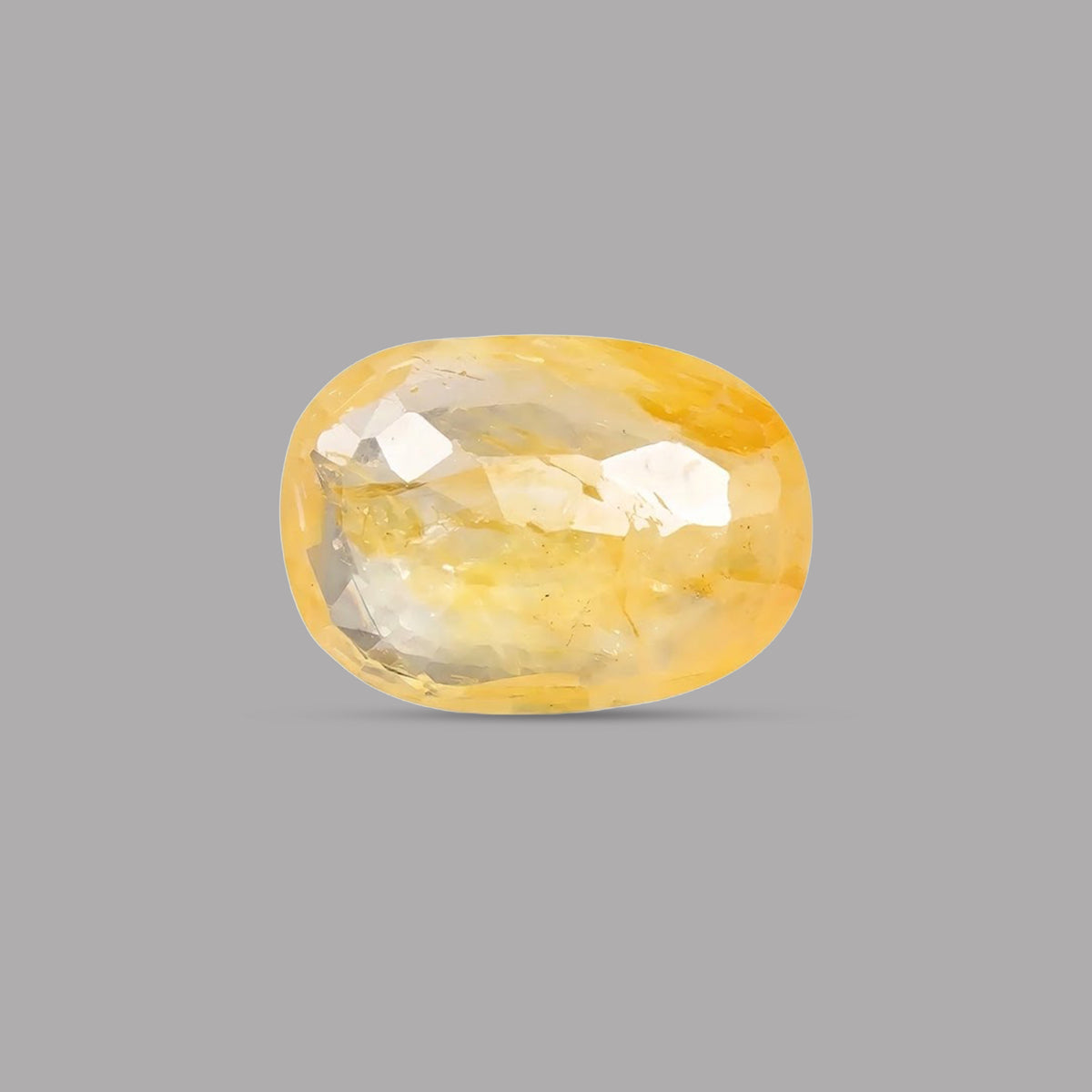 Yellow Sapphire (Pukhraj) – 4.79 Carat / 5.3 Ratti [GM02167]