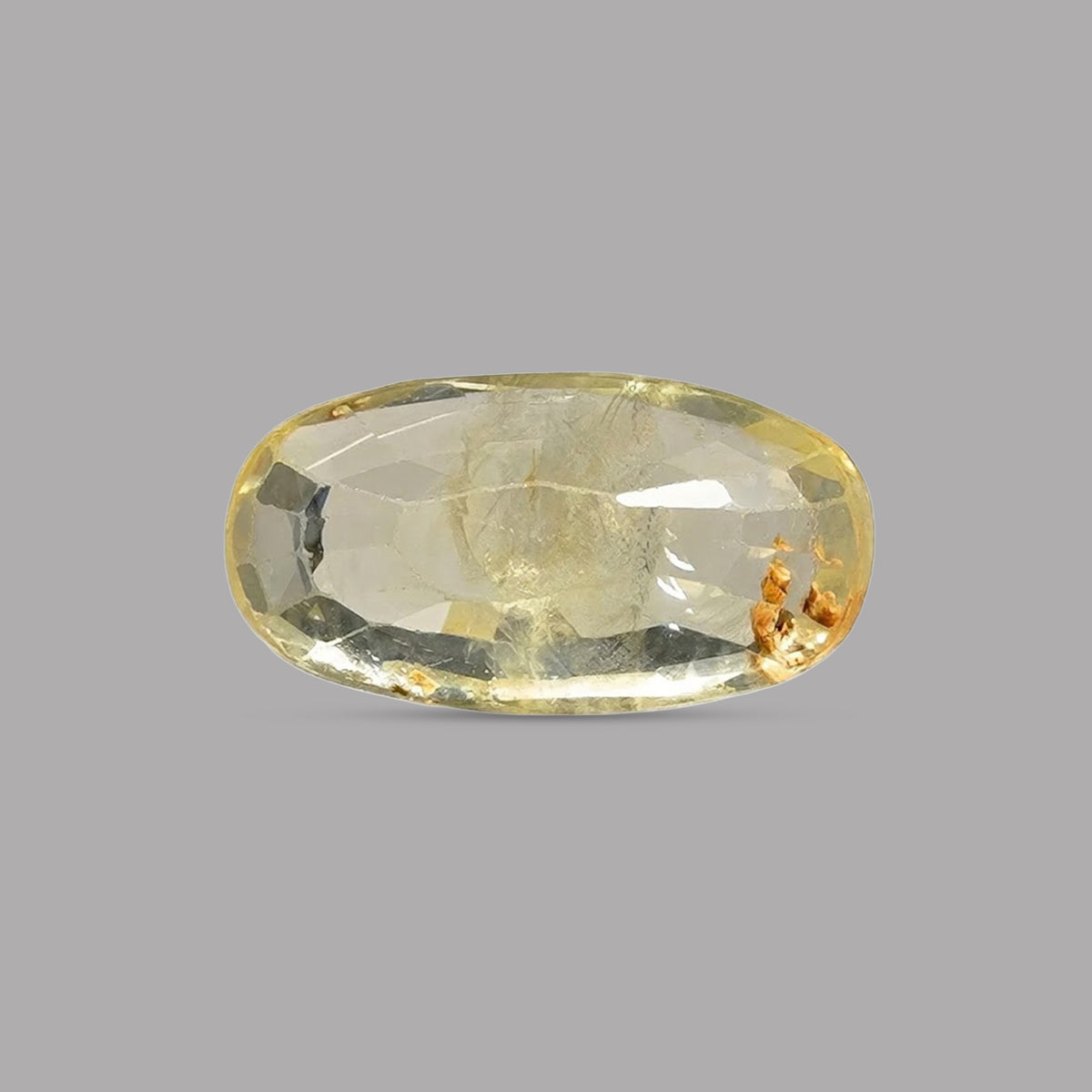 Yellow Sapphire (Pukhraj) – 3.75 Carat / 4.1 Ratti [GM08054]