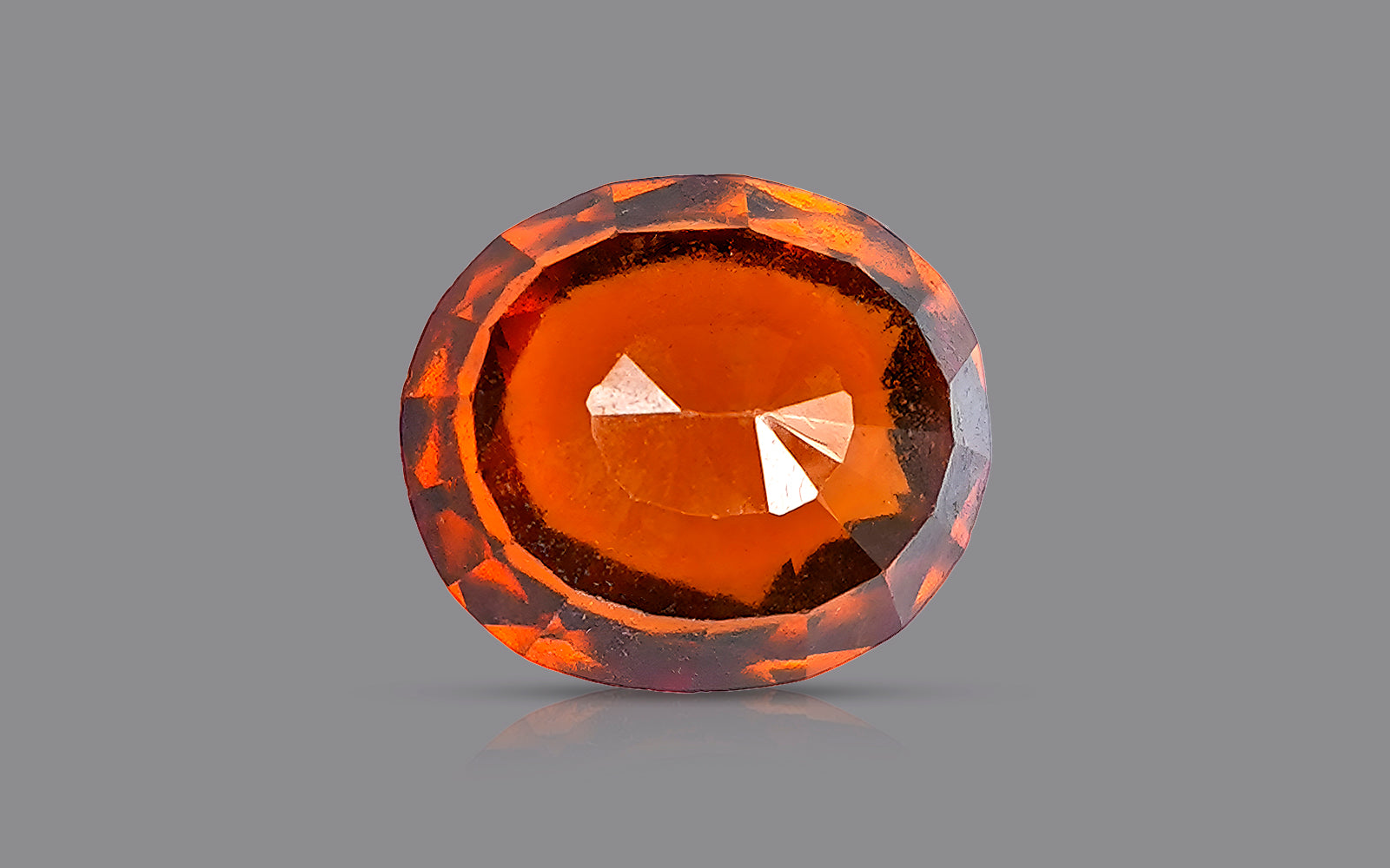 Hessonite - Gomedhikam - Premium (6.67 Carats)