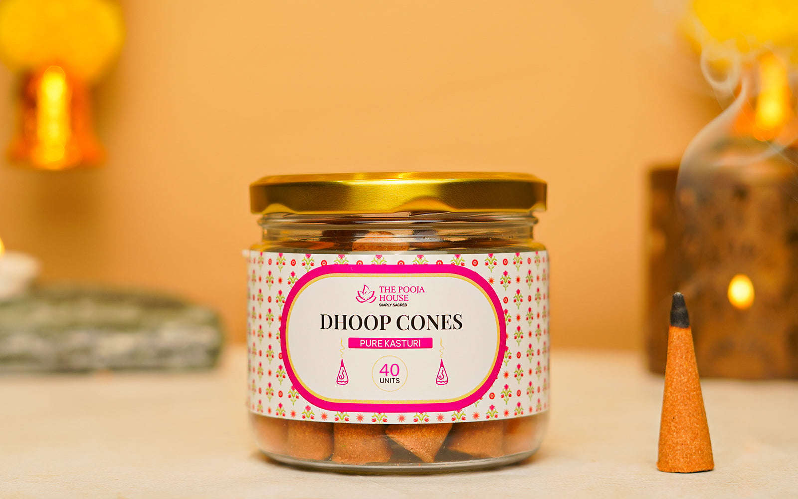 dhoop cones kasturi