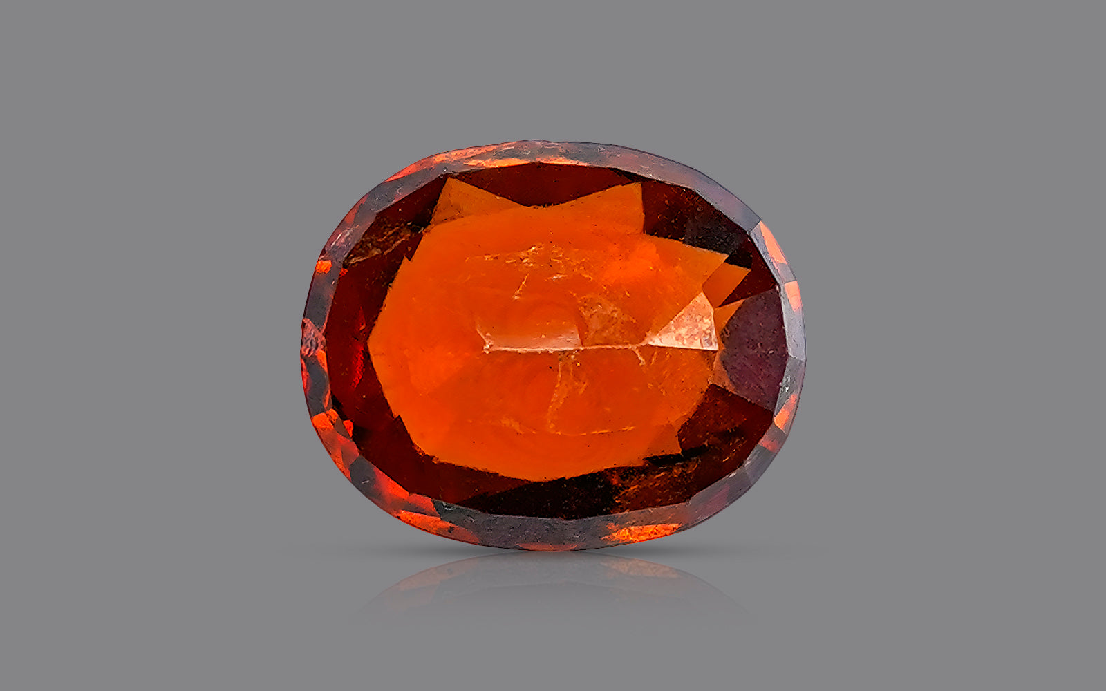 Hessonite - Gomedhikam - Premium (5.83 Carats)