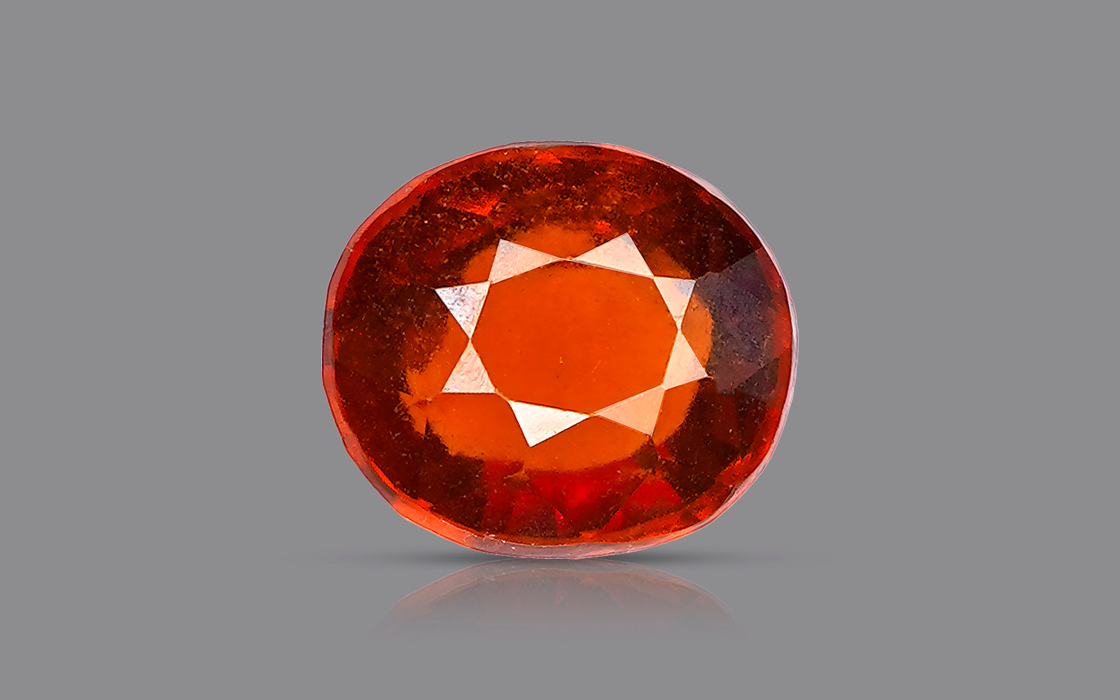 Hessonite - Gomedhikam - Premium (6.67 Carats)