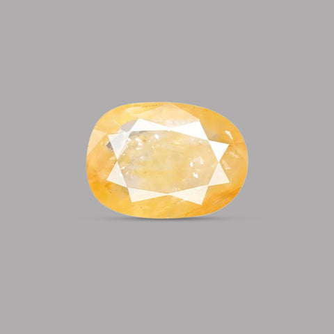 Yellow Sapphire (Pukhraj) – 4.79 Carat / 5.3 Ratti [GM02167]