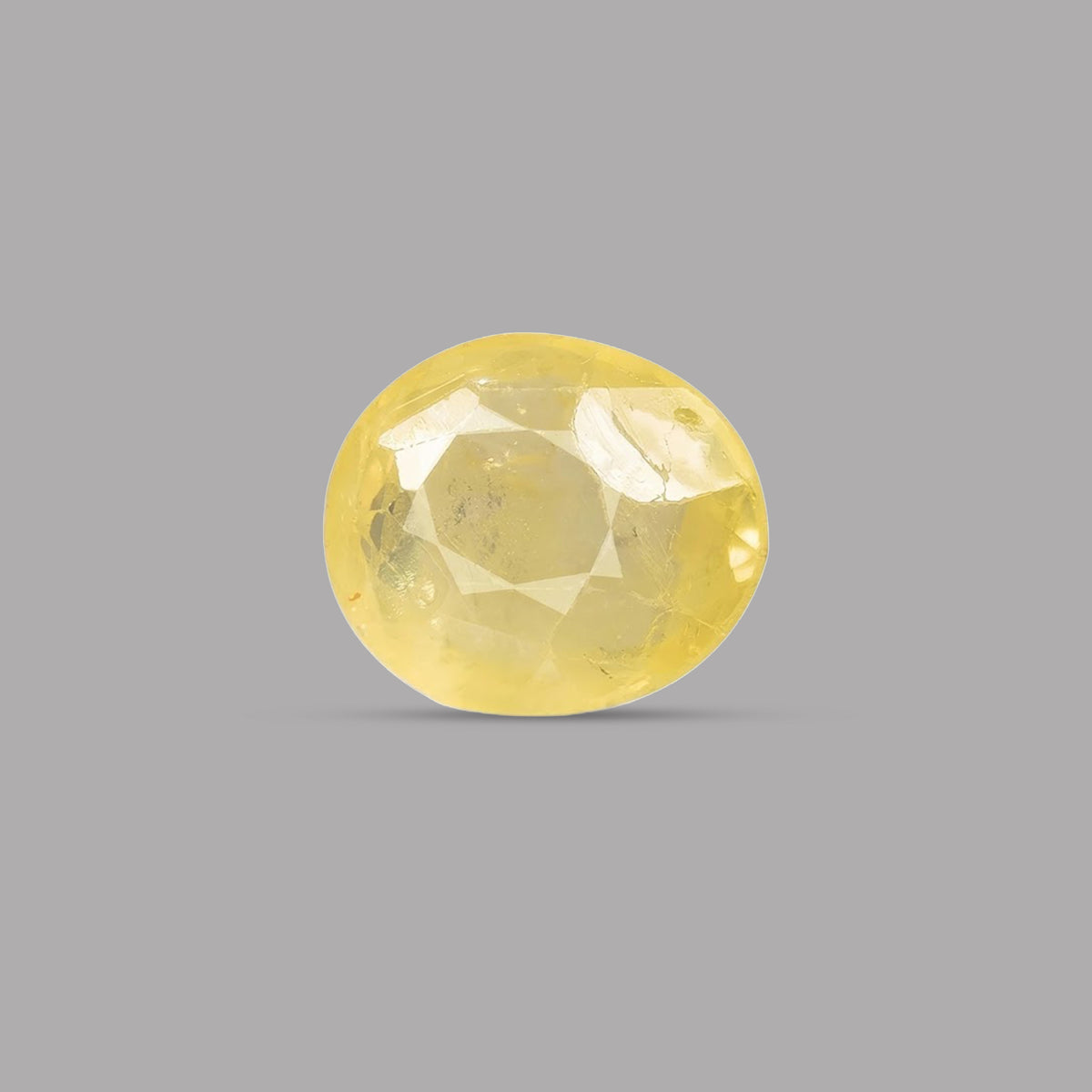 Yellow Sapphire (Pukhraj) – 4.75 Carat / 5.2 Ratti [GM08058]