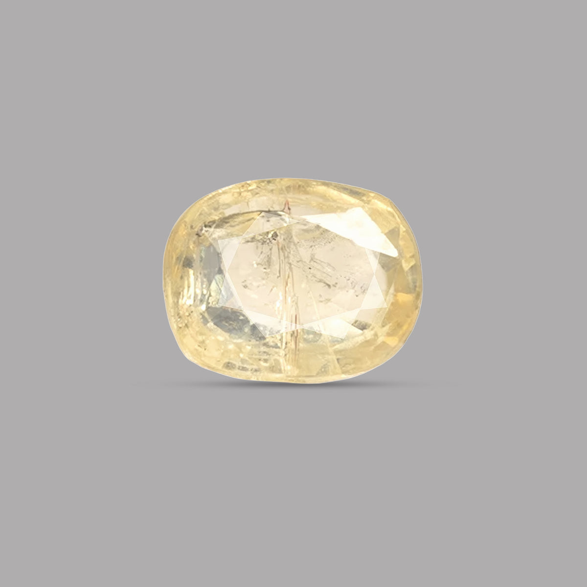 Yellow Sapphire (Pukhraj) – 4.70 Carat / 5.2 Ratti [GM08072]