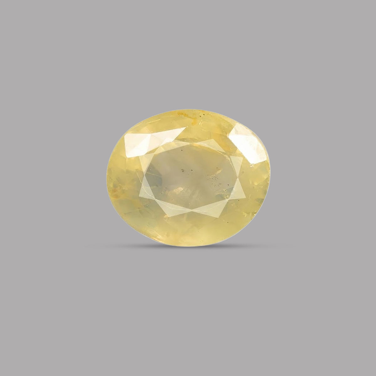Yellow Sapphire (Pukhraj) – 4.55 Carat / 5 Ratti [GM08050]