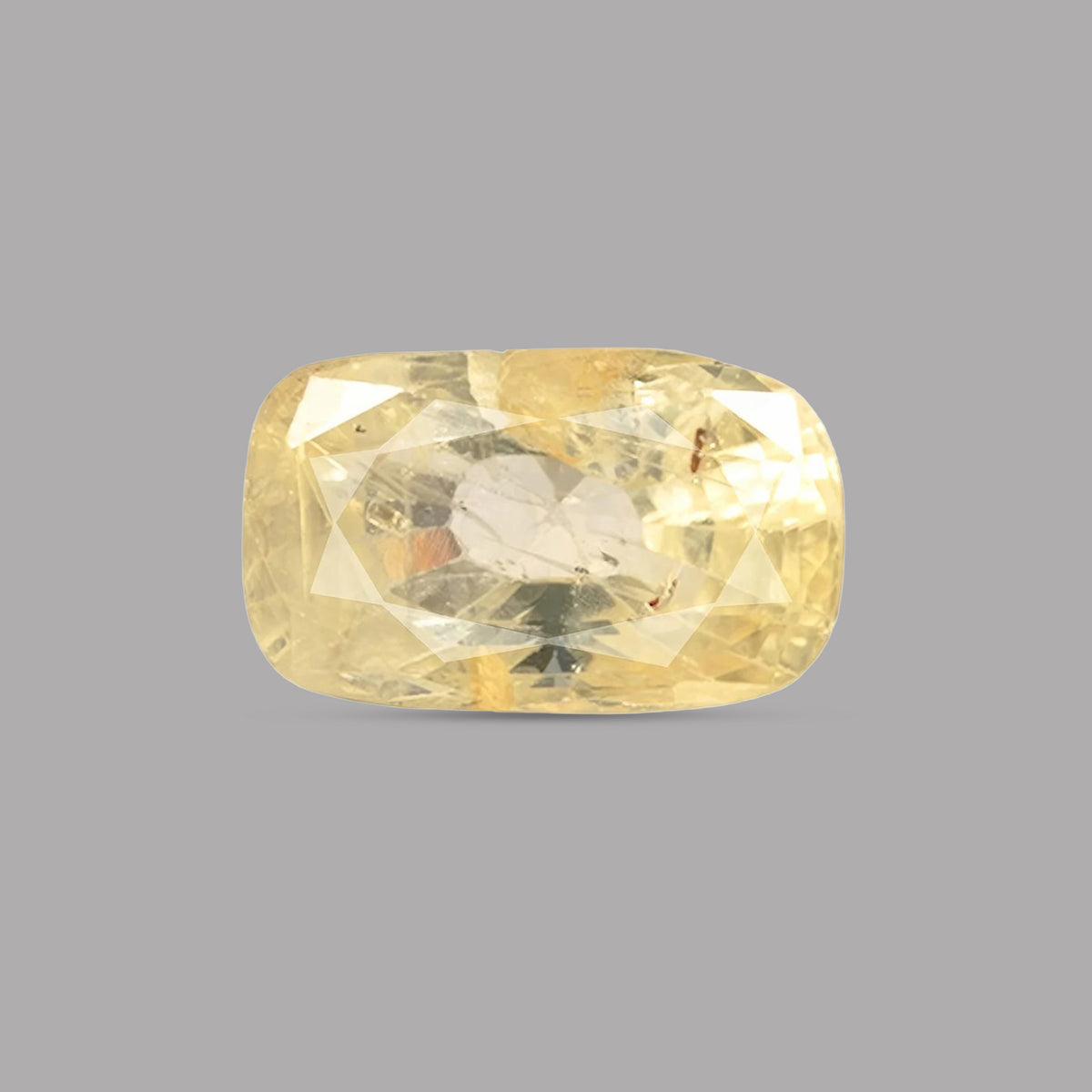 Yellow Sapphire (Pukhraj) – 4.62 Carat / 5.1 Ratti [GM08074]