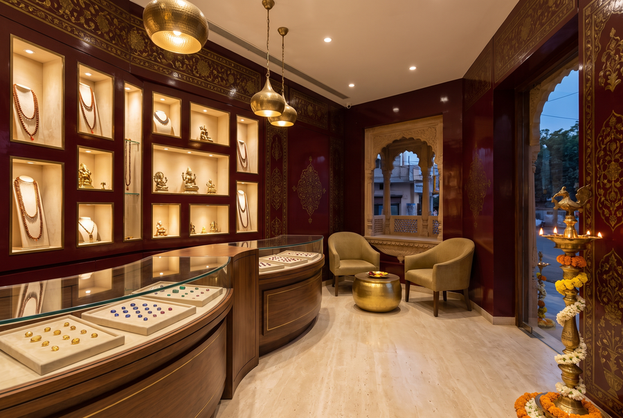 GemsMantra experience store, Noida (artist's impression)