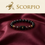 Scorpio Vrishchik Rashi Bracelet - Obsidian Garnet - GemsMantra