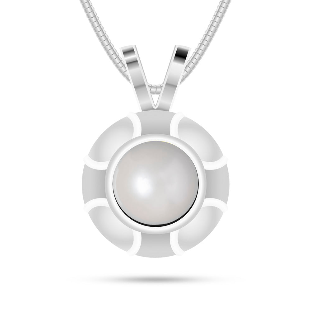 P17 · Silver pendant setting