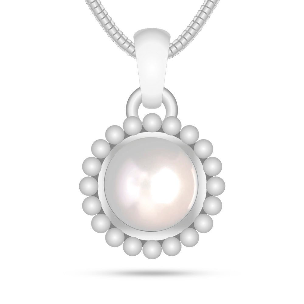 P40 · Silver pendant setting