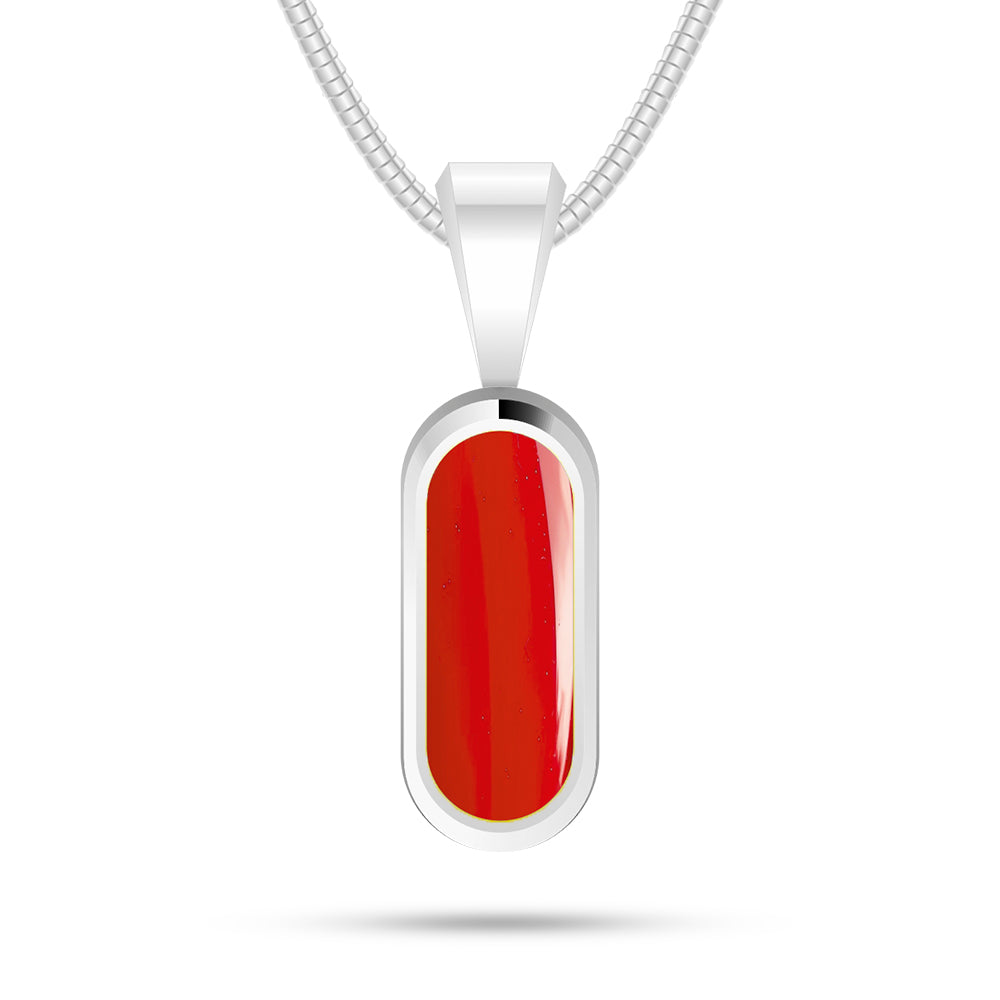 P6 · Silver pendant setting