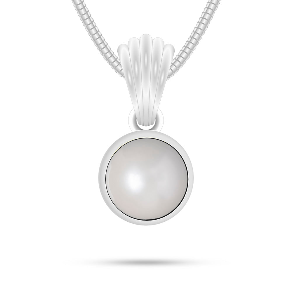 P7 · Silver pendant setting
