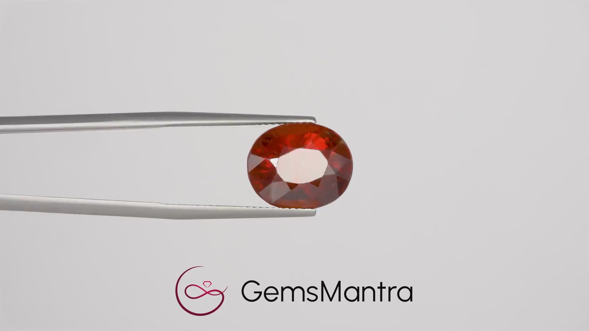 Hessonite (Gomed) – 11.37 Carat / 12.5 Ratti [GM02791]