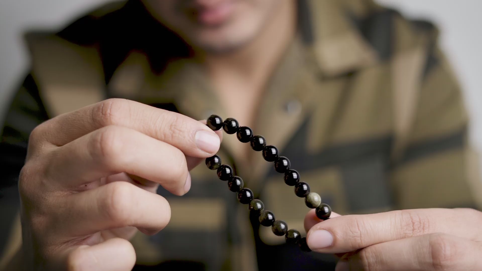 Golden Obsidian Bracelet – Positivity & Clarity