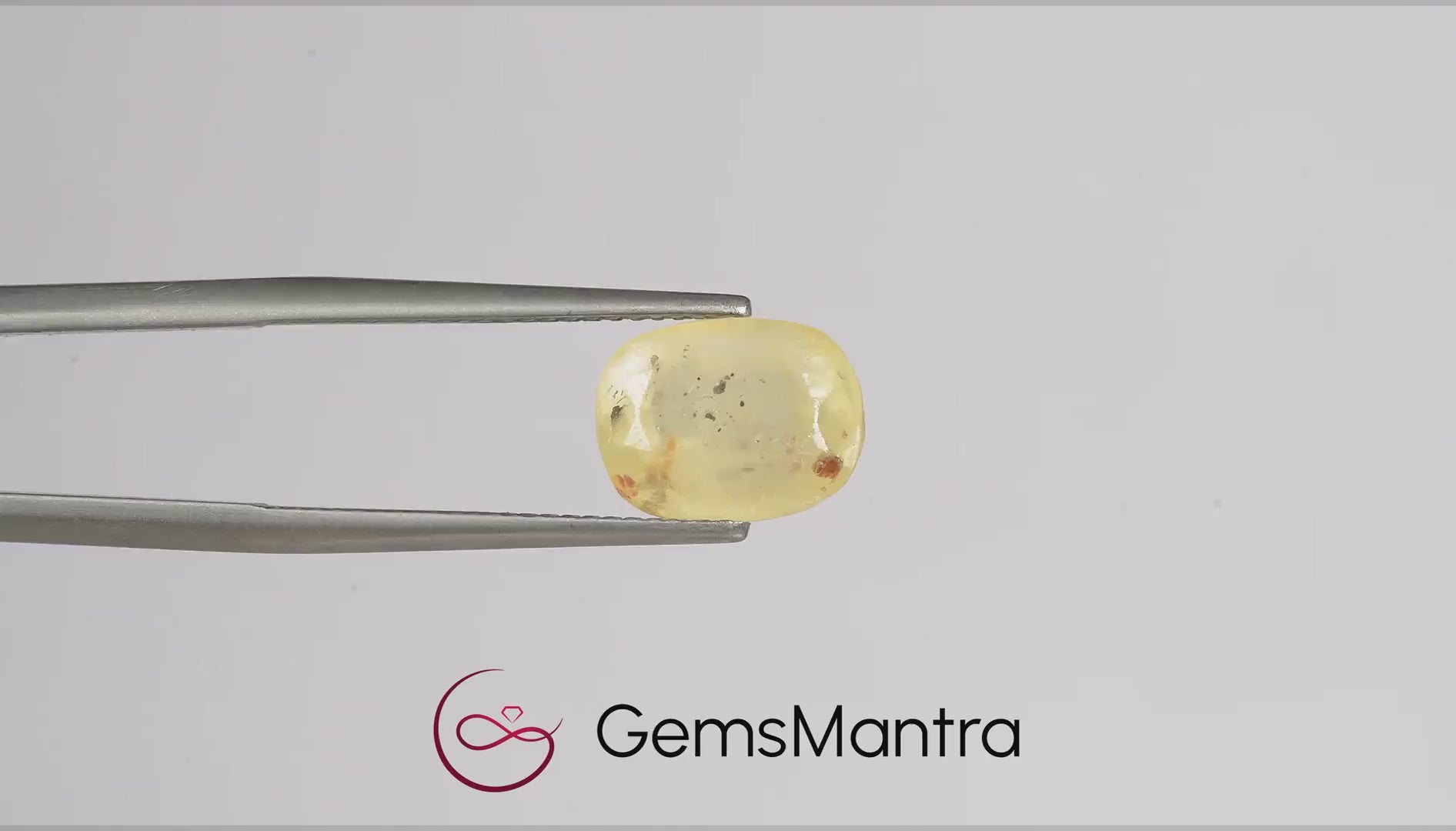 Ceylon Yellow Sapphire (Pukhraj) – 6.08 Carat / 6.7 Ratti [GM03076]