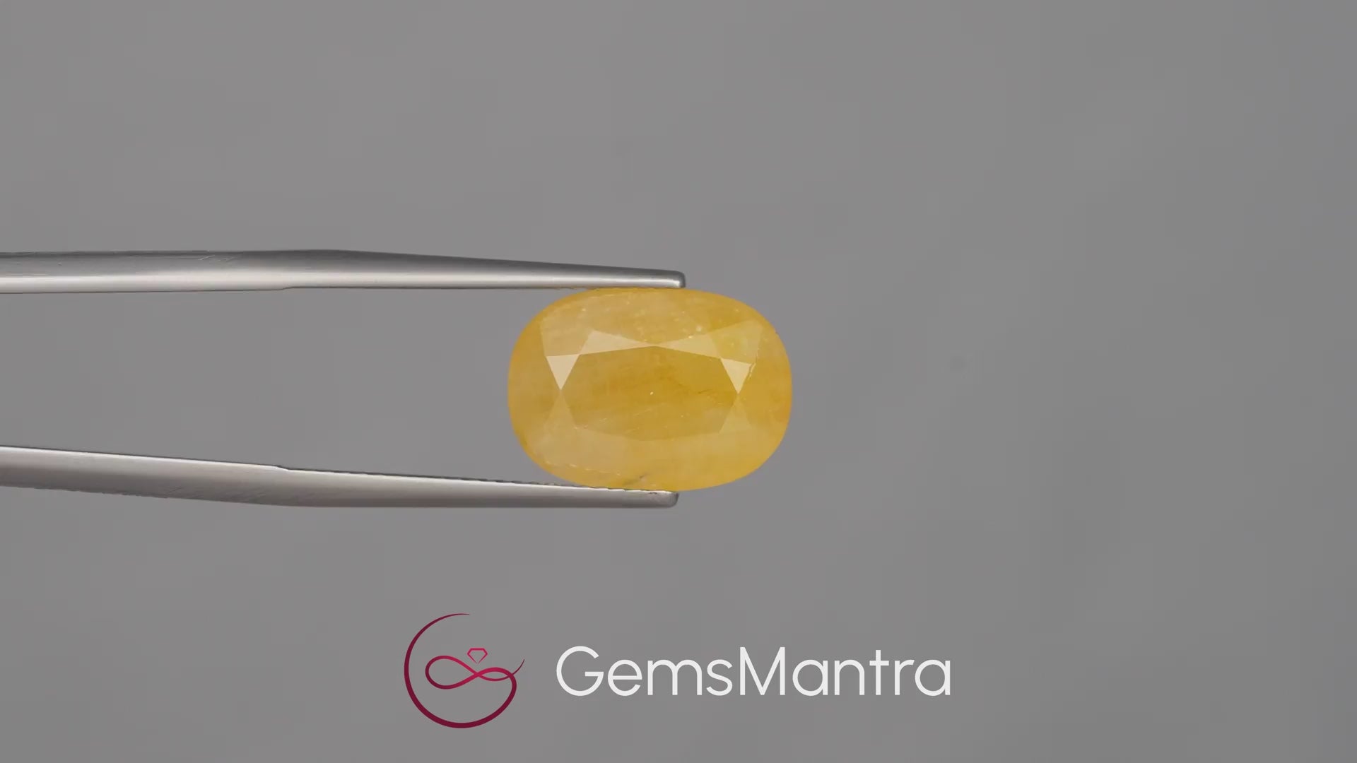 Yellow Sapphire (Pukhraj) – 7.99 Carat / 8.8 Ratti [GM10004]