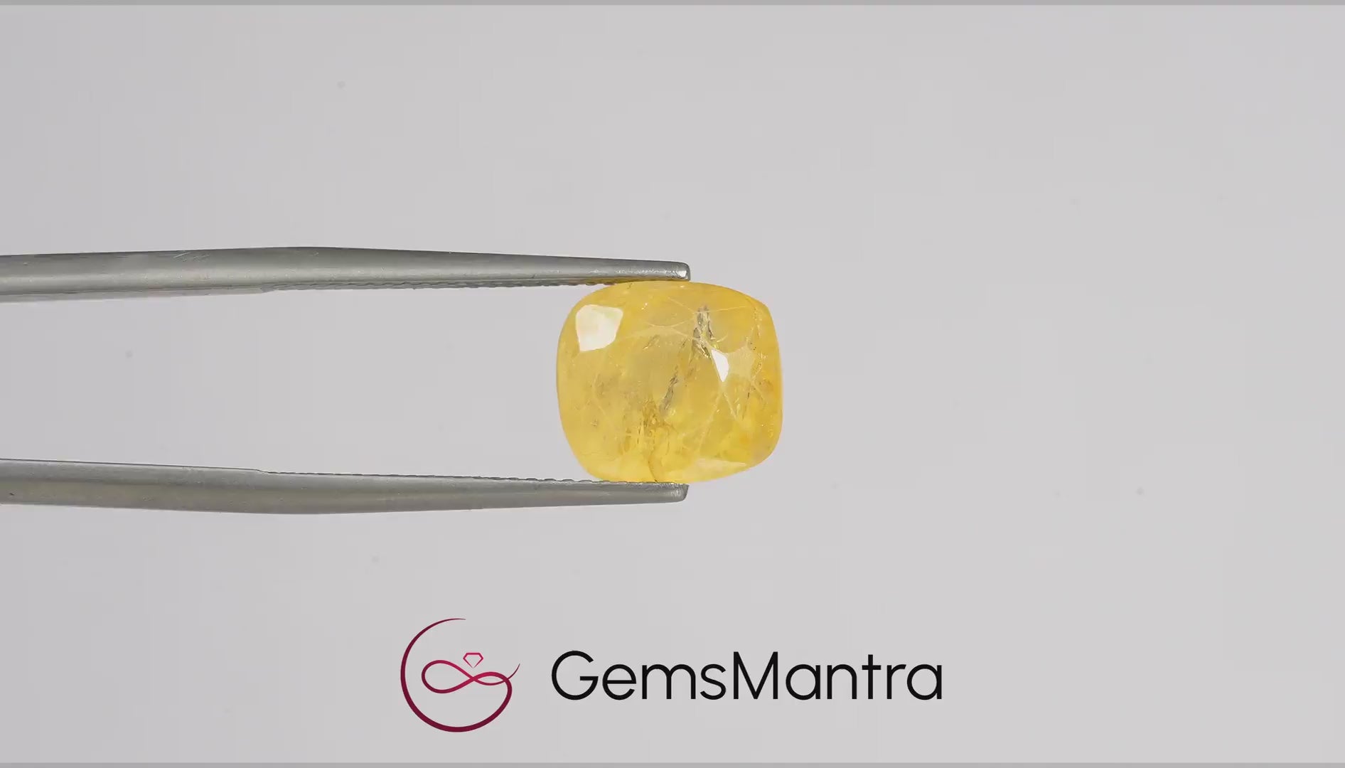 Ceylon Yellow Sapphire (Pukhraj) – 7.31 Carat / 8 Ratti [GM03055]