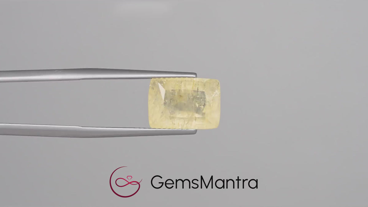 Yellow Sapphire - 7.57 Carats