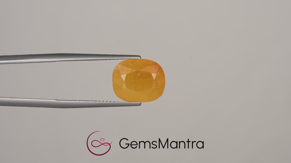 Yellow Sapphire - 7.35 Carats