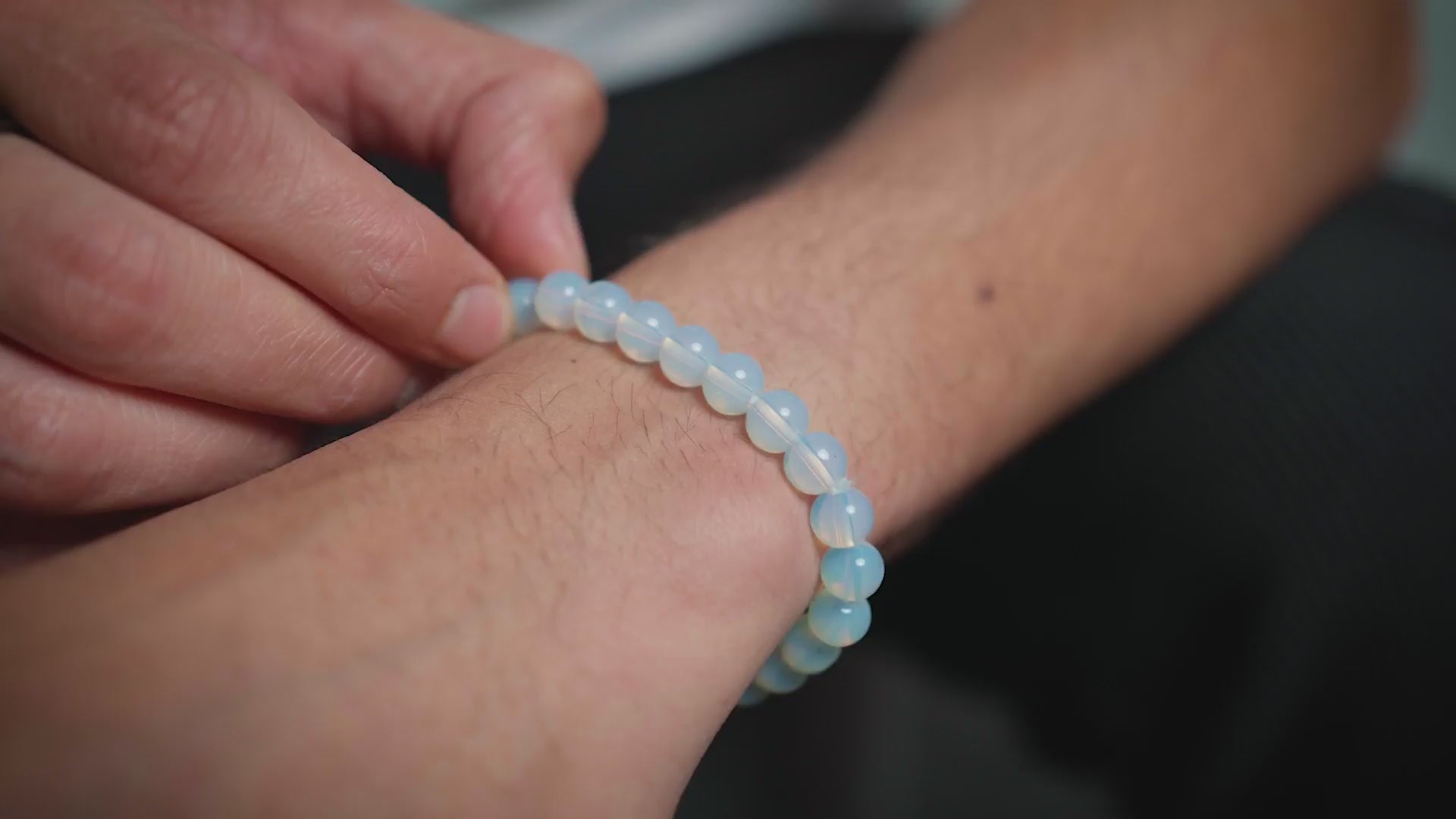 Chalcedony (Hakik) Bracelet – Calm & Protection