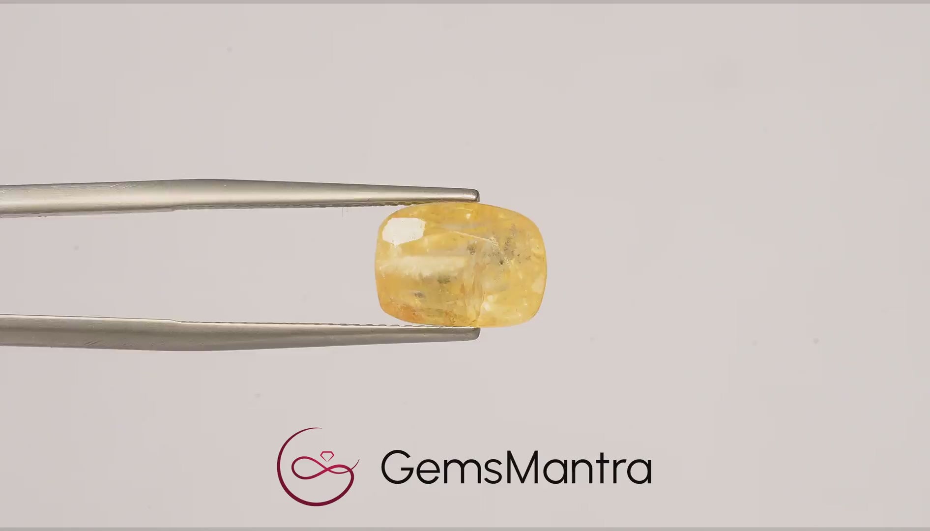 Ceylon Yellow Sapphire (Pukhraj) – 6.67 Carat / 7.3 Ratti [GM03091]