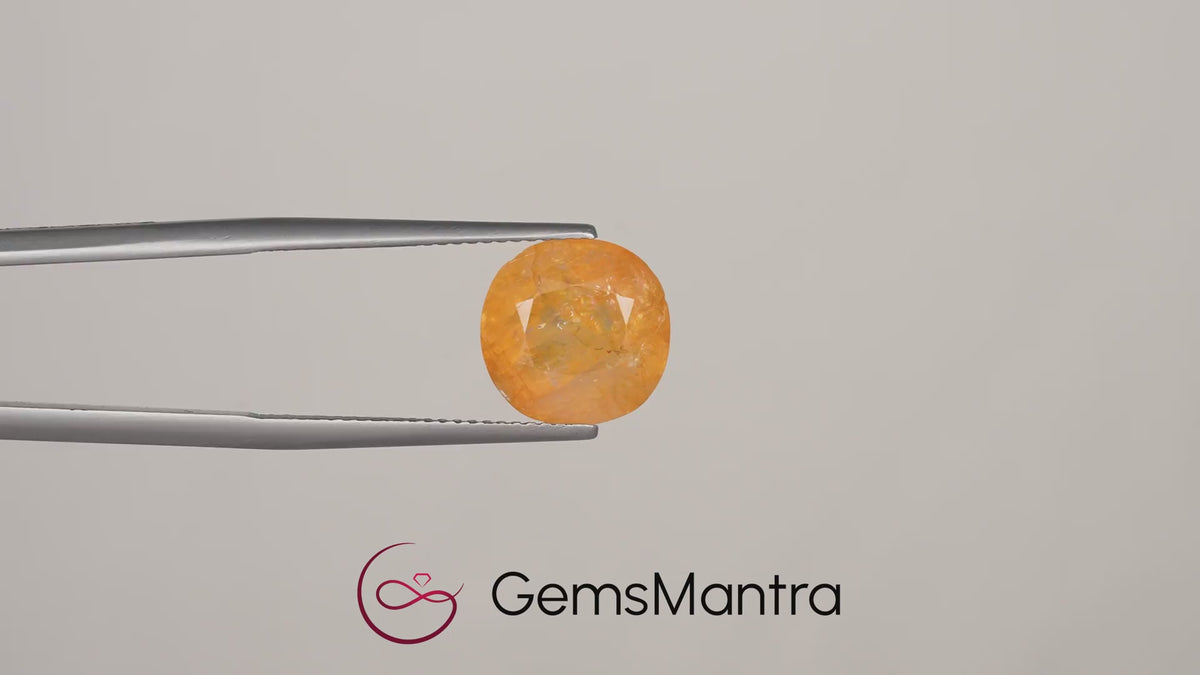Yellow Sapphire - 7.1 Carats