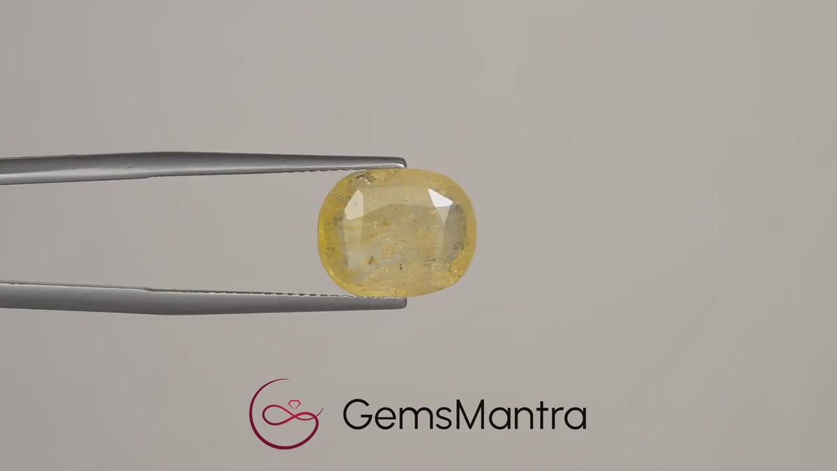 Yellow Sapphire - 7.01 Carats