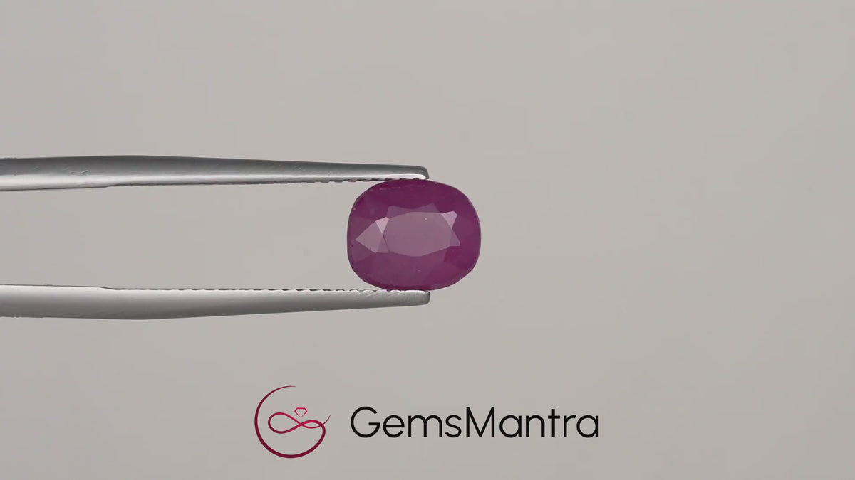 Ruby (Manik) – 3.05 Carat / 3.4 Ratti [GM09655]