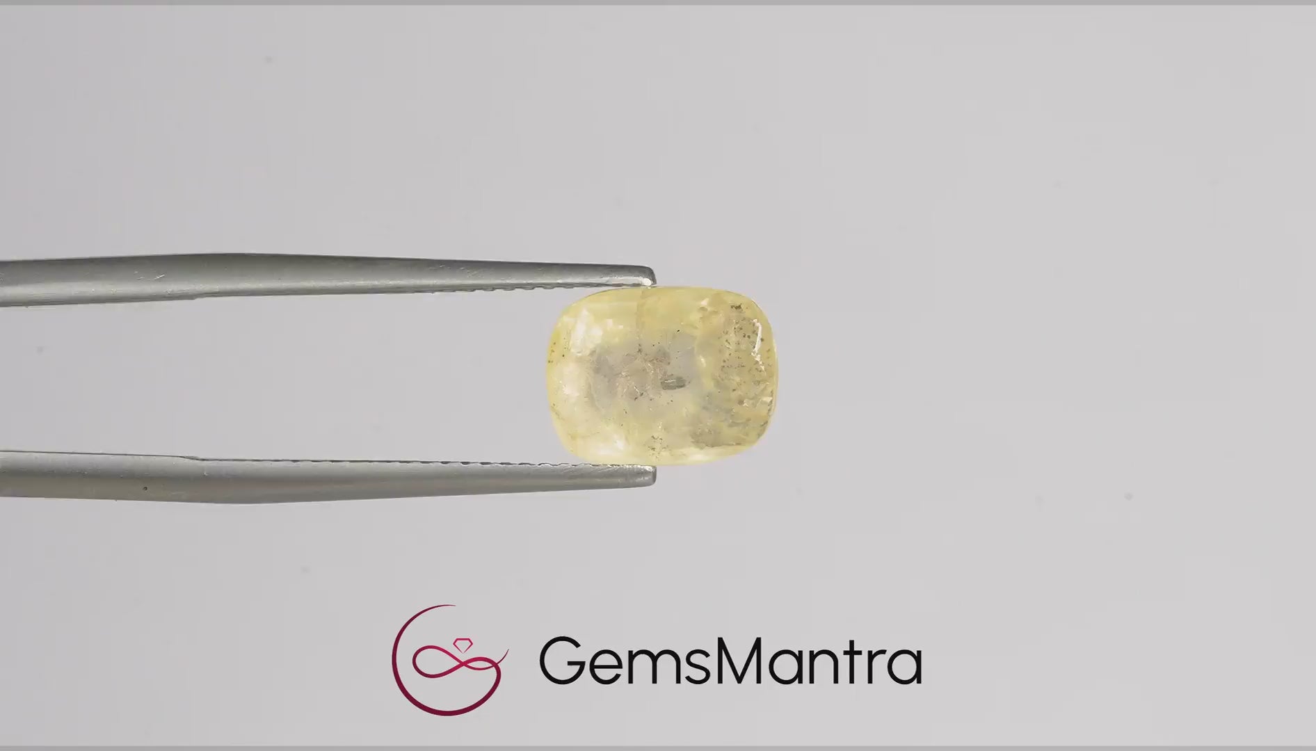 Ceylon Yellow Sapphire (Pukhraj) – 3.47 Carat / 3.8 Ratti [GM03069]