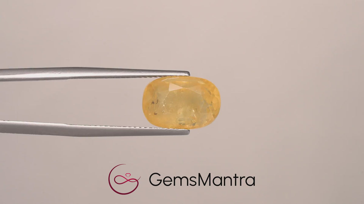 Yellow Sapphire - 9.47 Carats