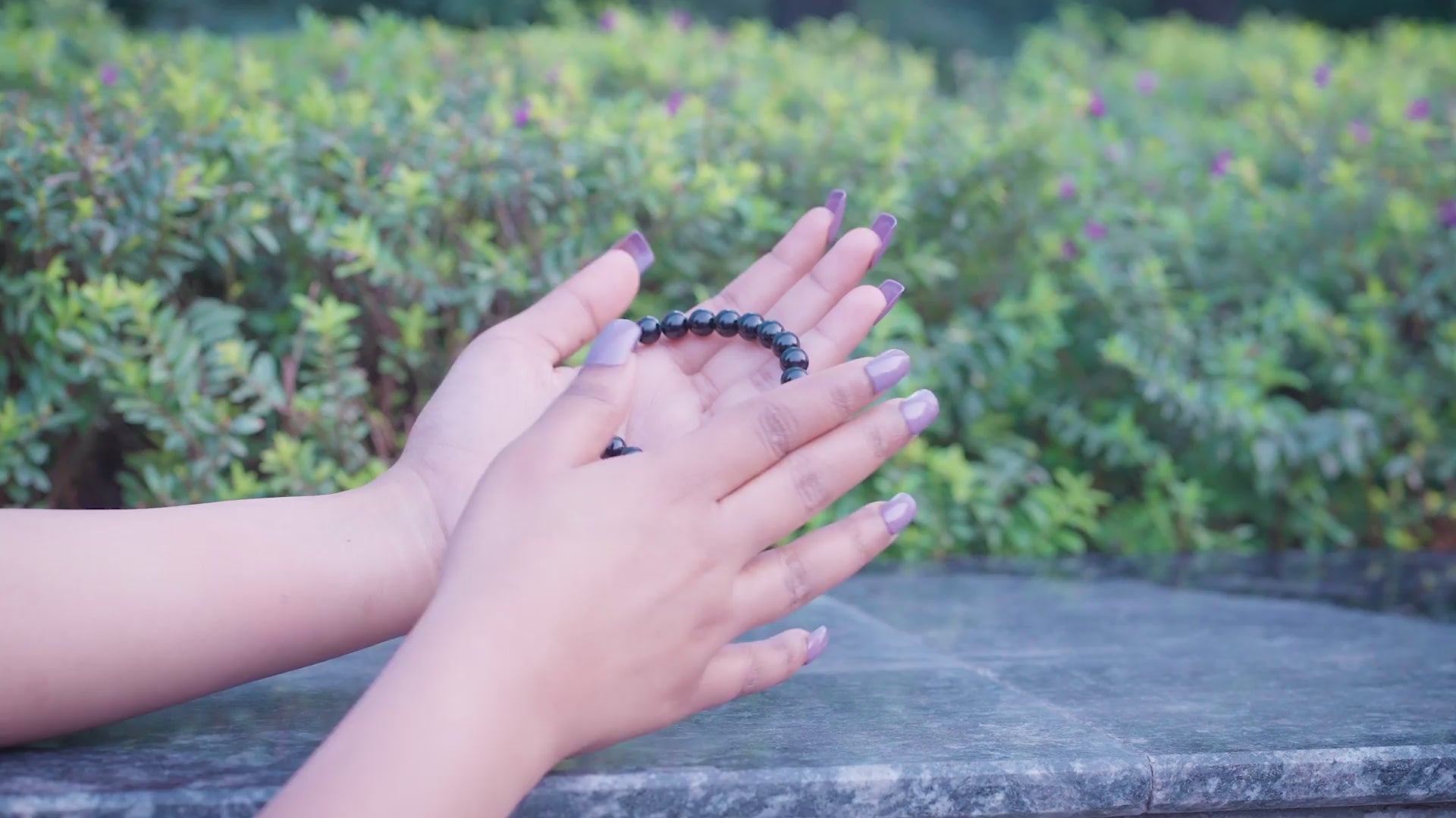 Black Agate Bracelet – Protection, Strength & Grounding