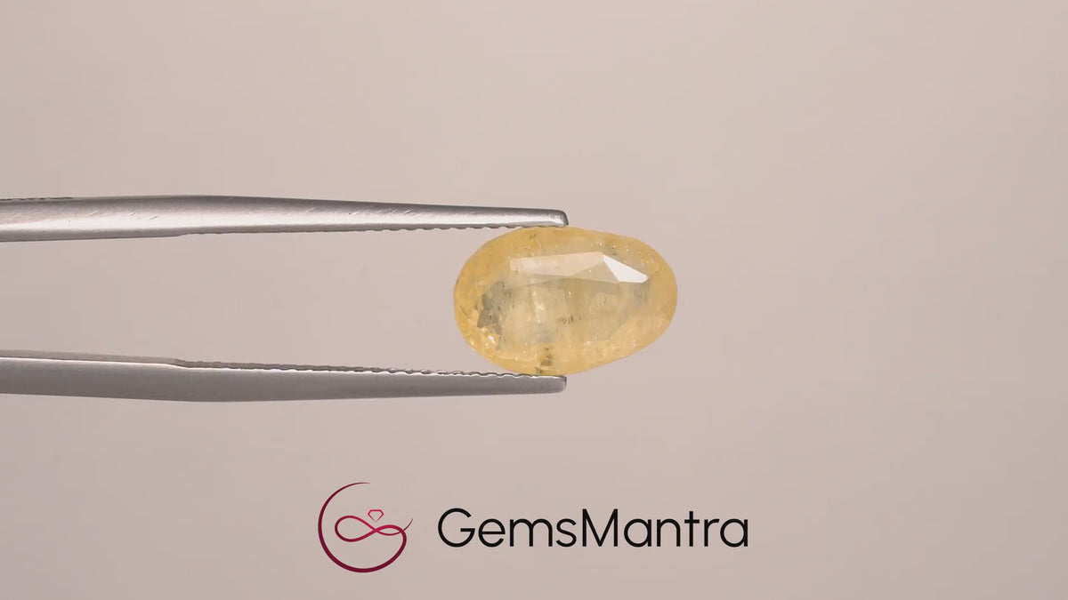 Yellow Sapphire - 5.41 Carats