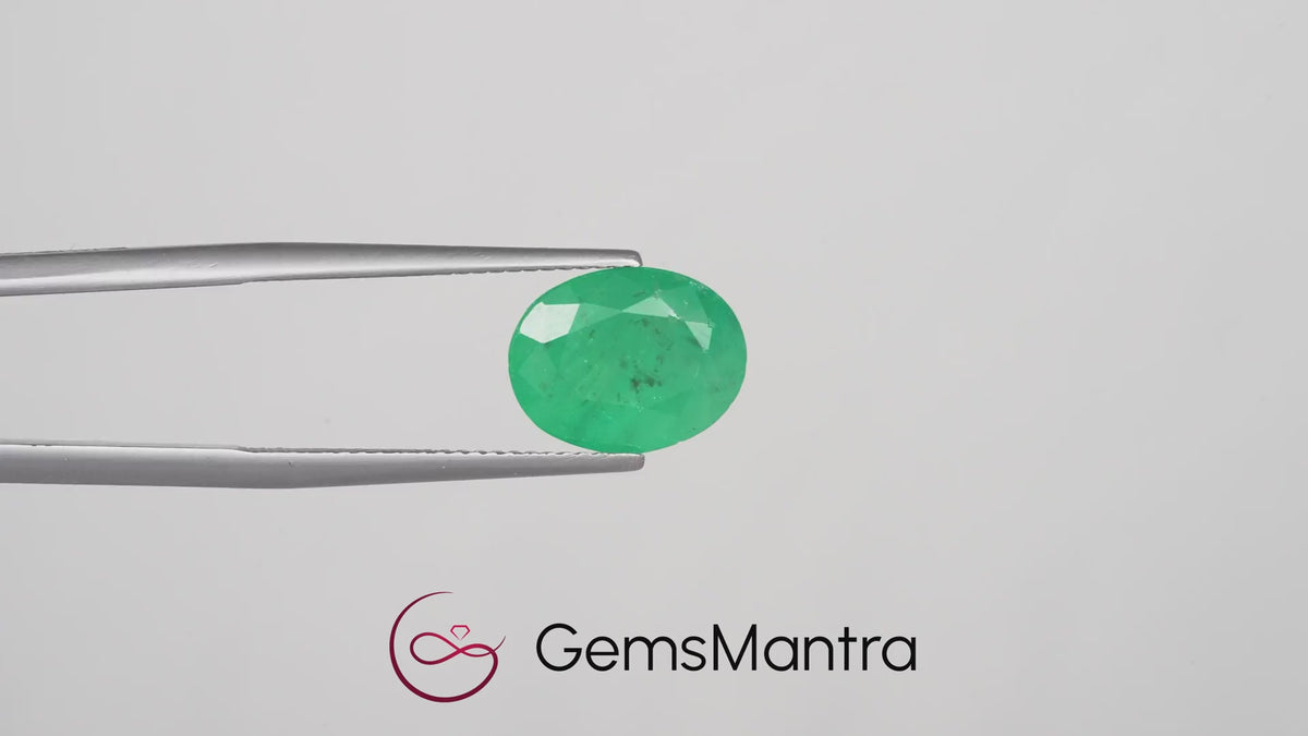 Emerald (Panna) – 3.7 Carat / 4.1 Ratti [GM09590]