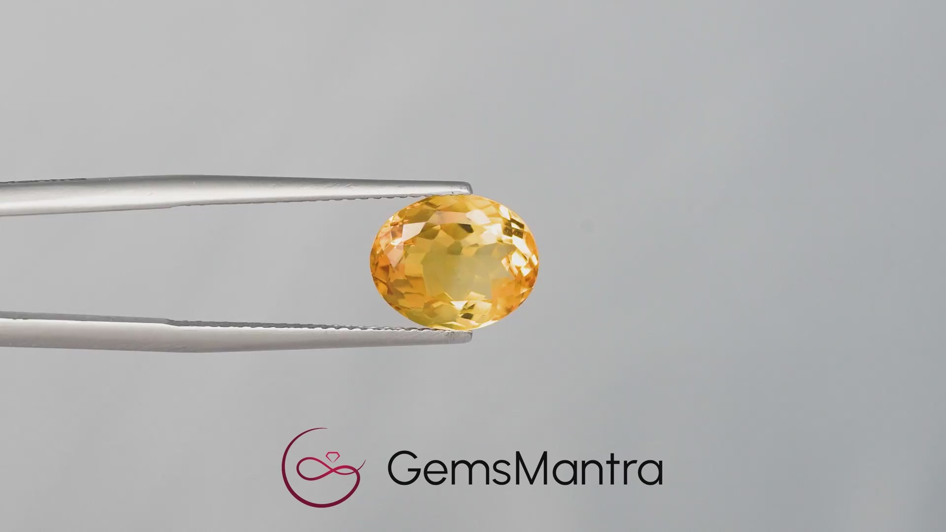 Citrine (Sunela) – 3.67 Carat / 4 Ratti [GM10069]