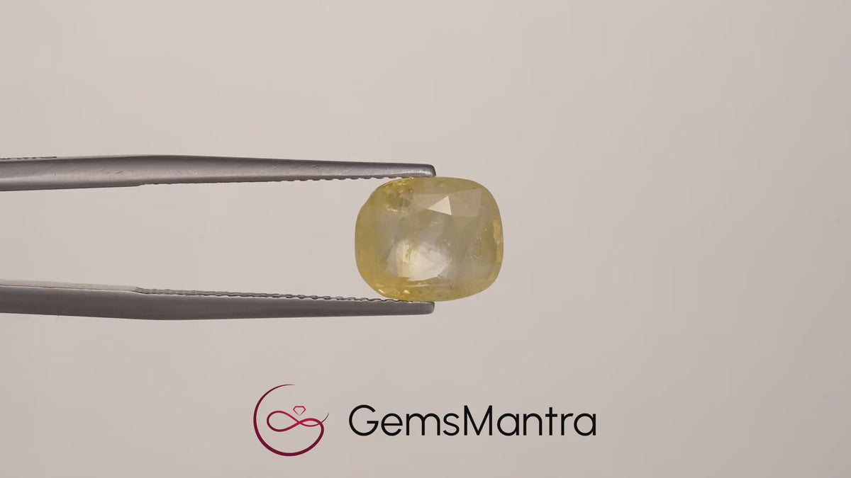 Yellow Sapphire - 4.7 Carats