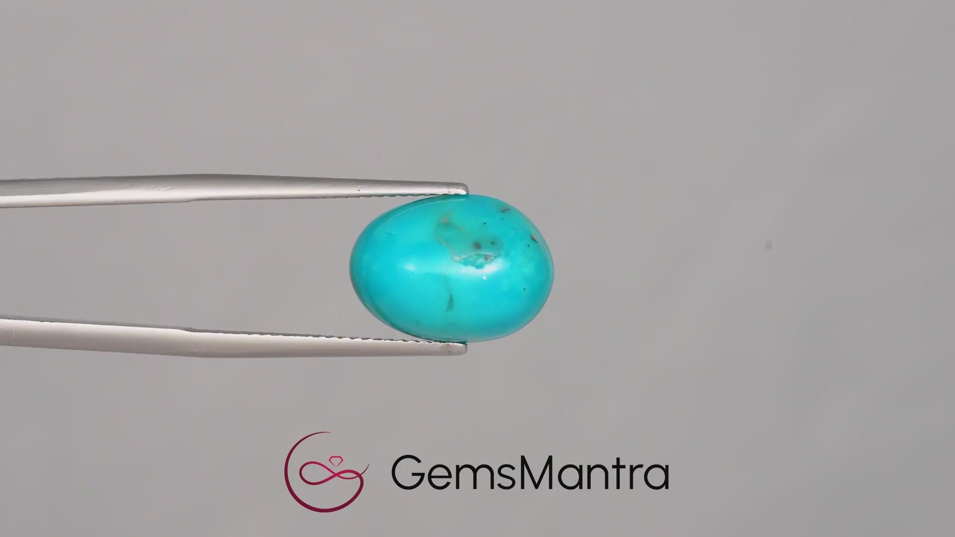 Turquoise (Firoza) – 7.73 Carat / 8.5 Ratti [GM09878]