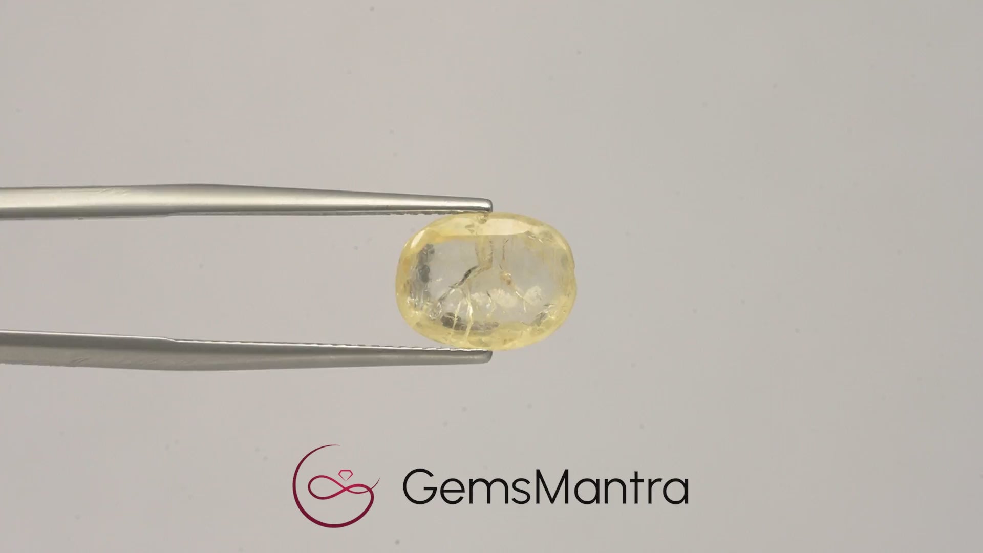 Yellow Sapphire (Pukhraj) – 3.77 Carat / 4.1 Ratti [GM03280]