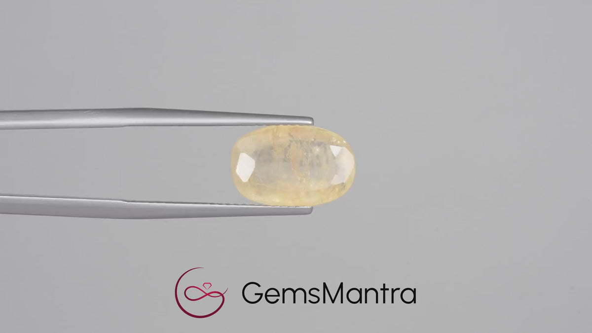 Yellow Sapphire - 5.42 Carats