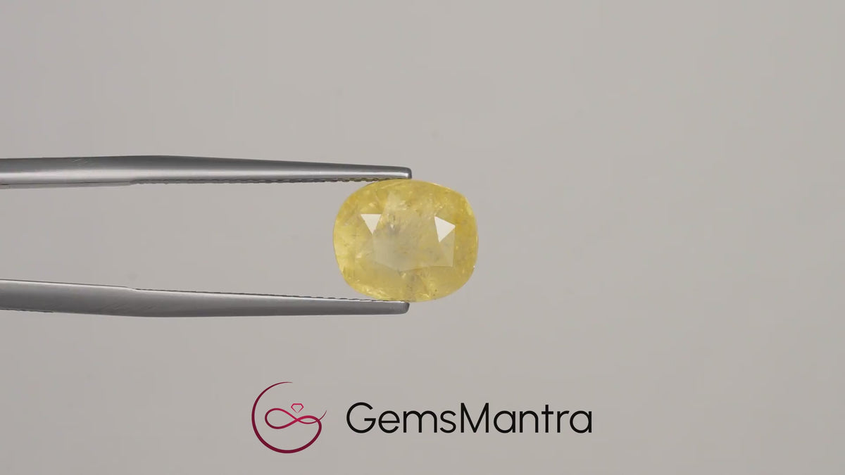 Yellow Sapphire - 5.91 Carats