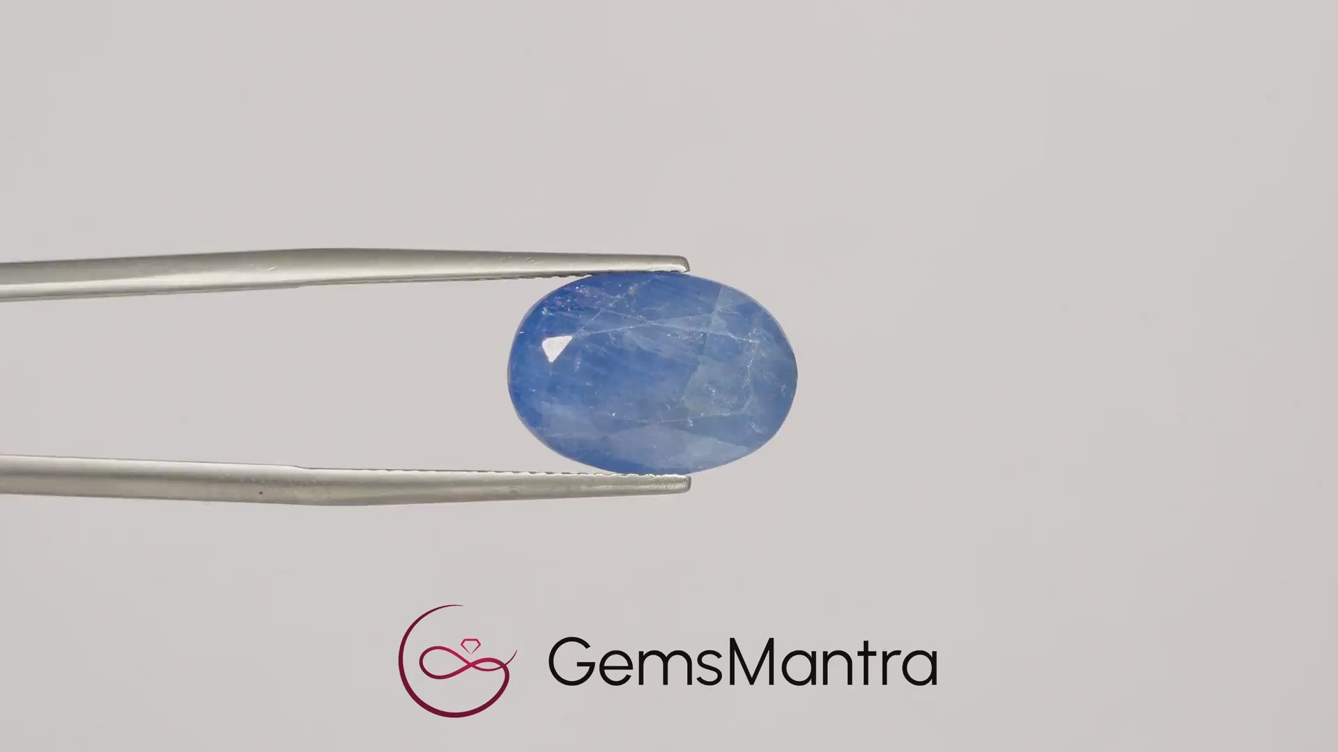 Ceylon Blue Sapphire (Neelam) – 9.68 Carat / 10.6 Ratti [GM07163]