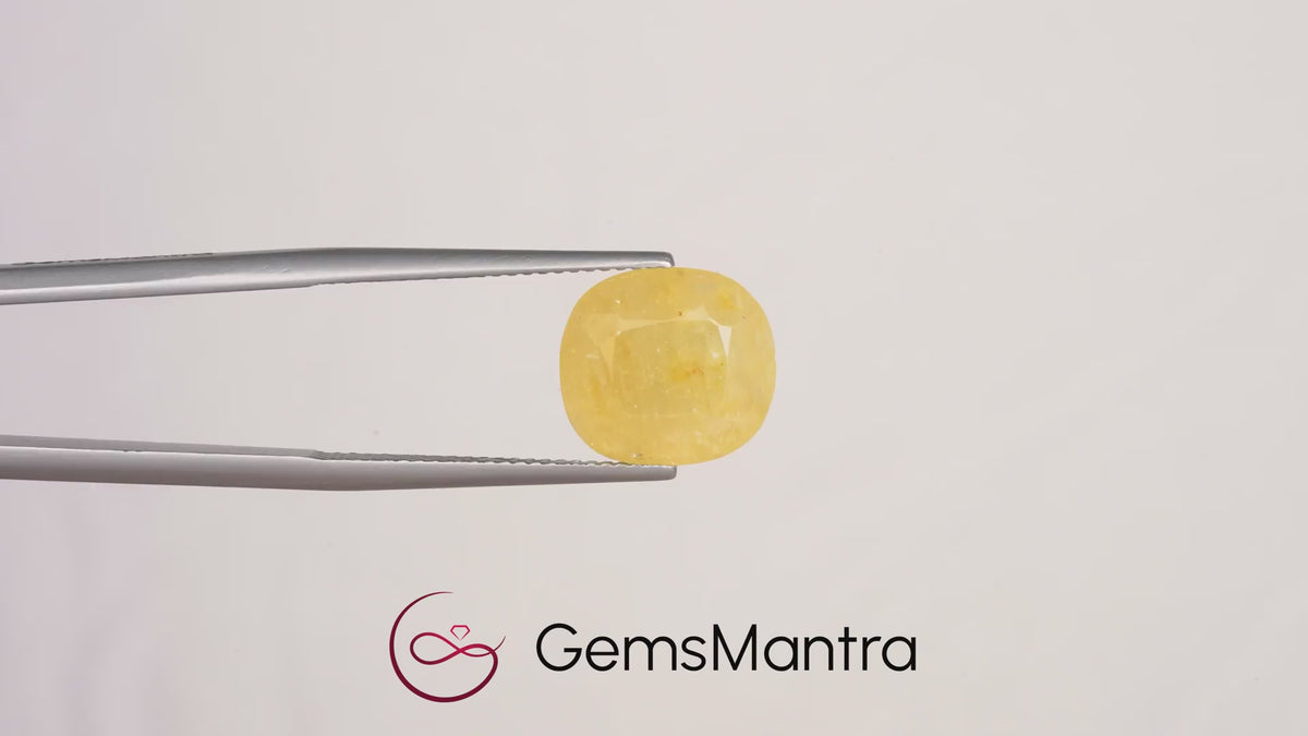 Yellow Sapphire - 8.57 Carats