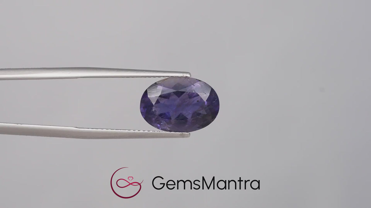 Iolite – 4.93 Carat / 5.4 Ratti [GM09905]