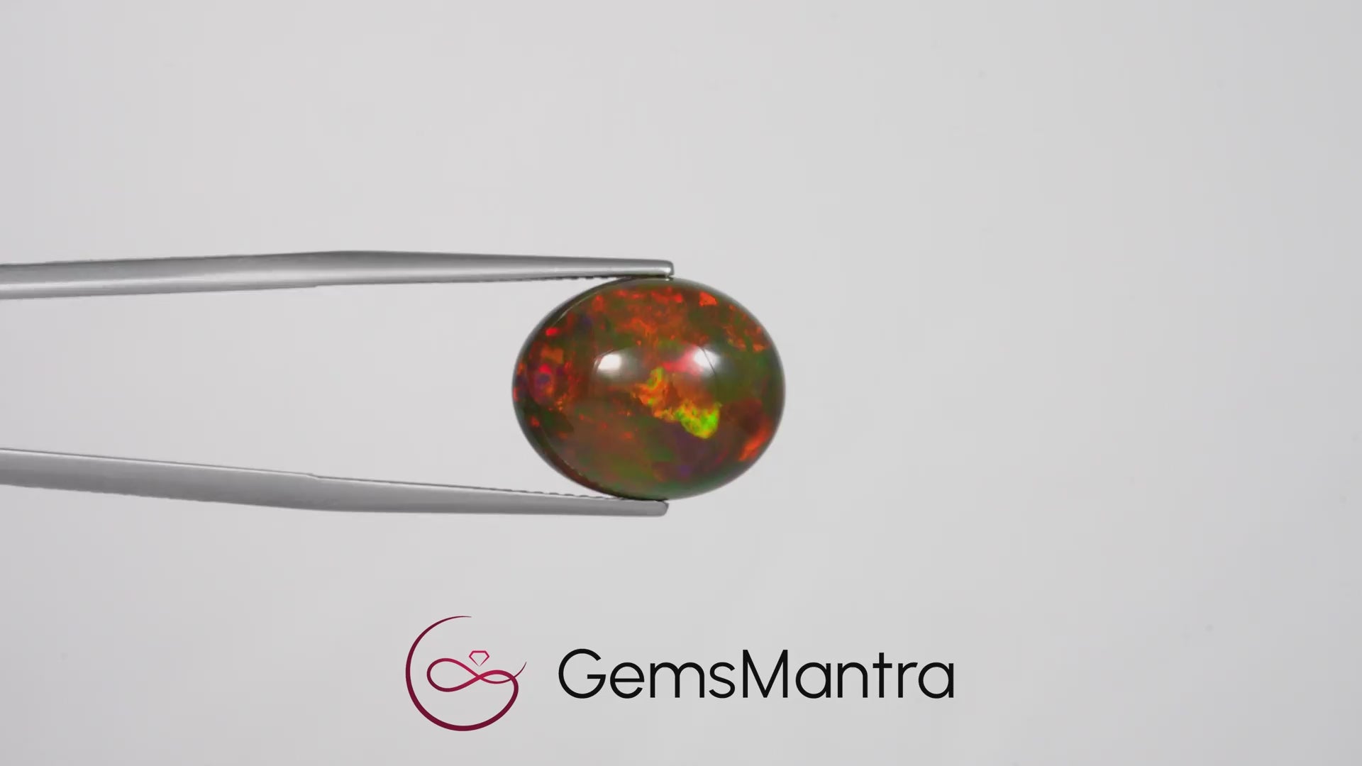 Black Opal – 7.2 Carat / 7.9 Ratti [GM09485]