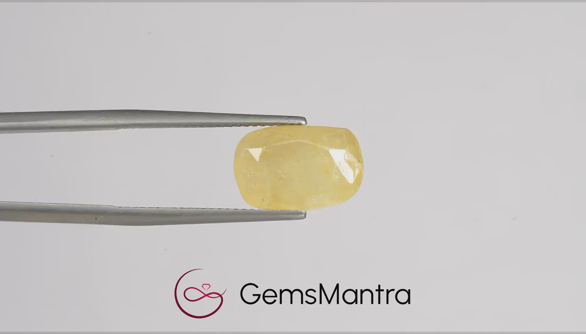 Ceylon Yellow Sapphire (Pukhraj) – 8.69 Carat / 9.6 Ratti [GM03060]