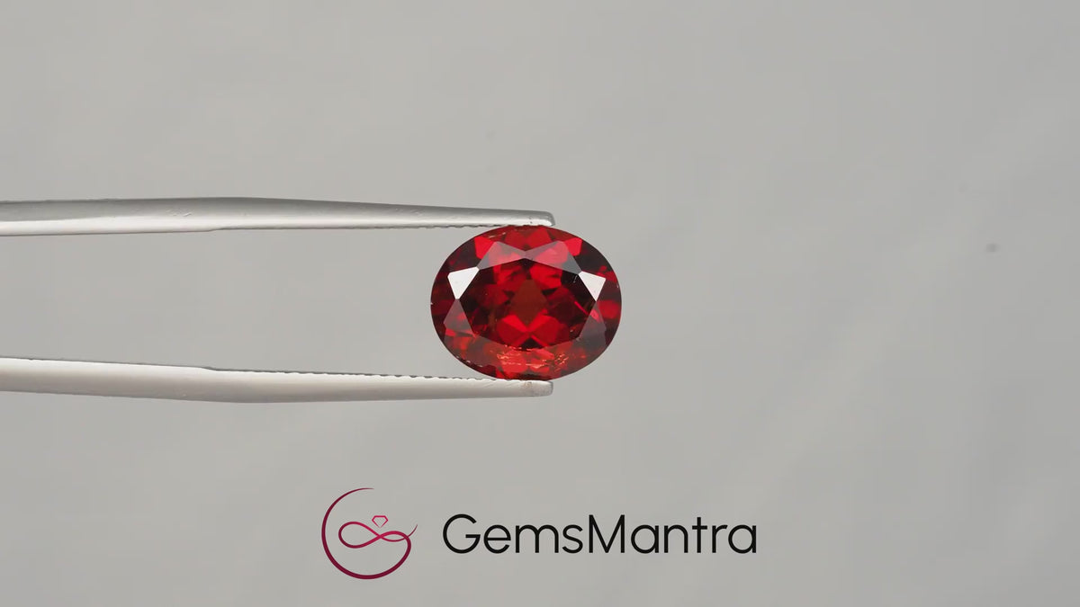 Red Garnet – 4.32 Carat / 4.8 Ratti [GM09894]