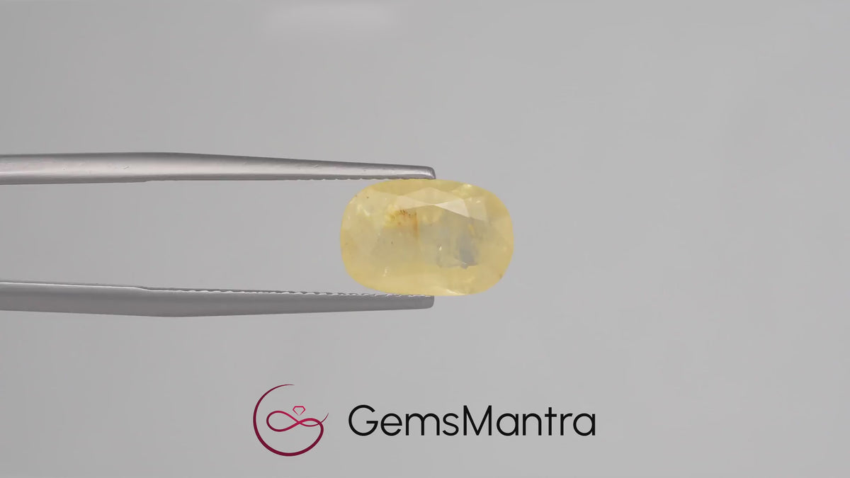 Yellow Sapphire - 5.2 Carats